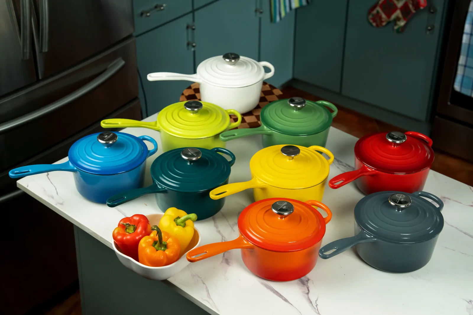 Flotty cast iron cookware collection